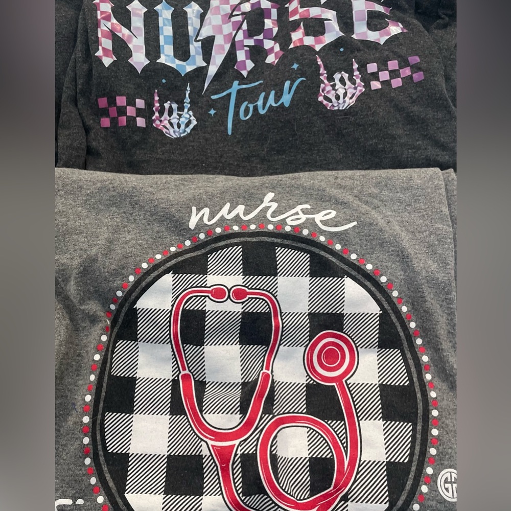 Nurse Themed Graphic T-Shirts Set - Picture 6 of 6